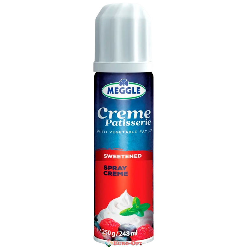 Вершки в балоні MEGGLE 250g 12шт/ящ