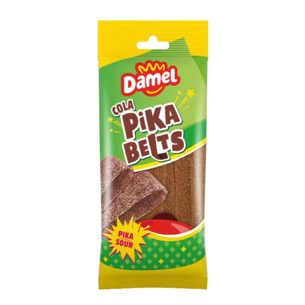 Жуйки Damel 100 г Cola Pika Belts, 13шт/ящ