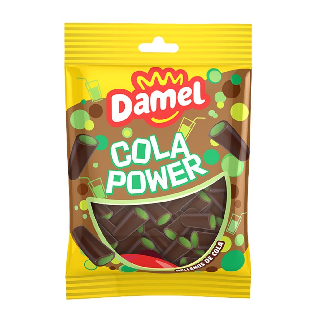 Жуйки Damel 80 г Cola Power, 18шт/ящ