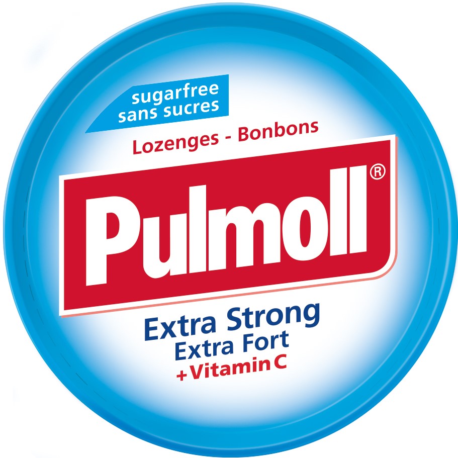 Льодяники Pulmoll Extra Strong, без цукру 45г, 10 шт/ящ