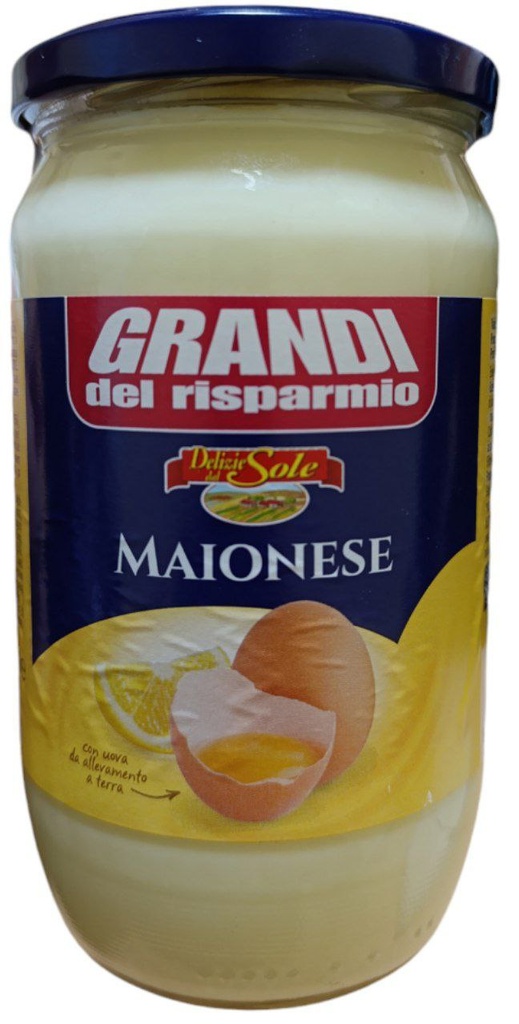 Майонез Grandi del risparmio 700g. 6шт/ящ