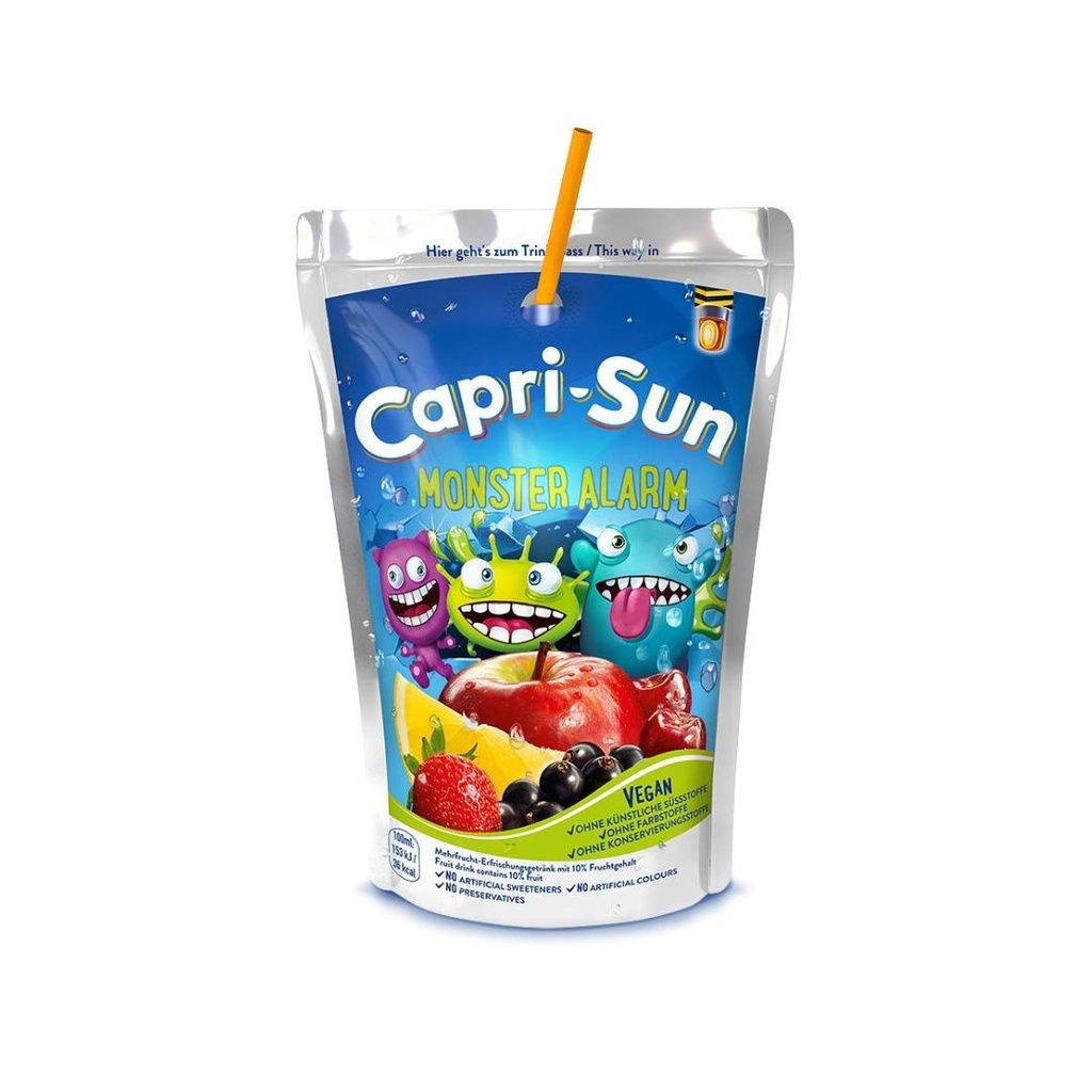 Сік CAPRI SUN 200ml Monster Alarm (CZ) (40 шт/81 ящ)
