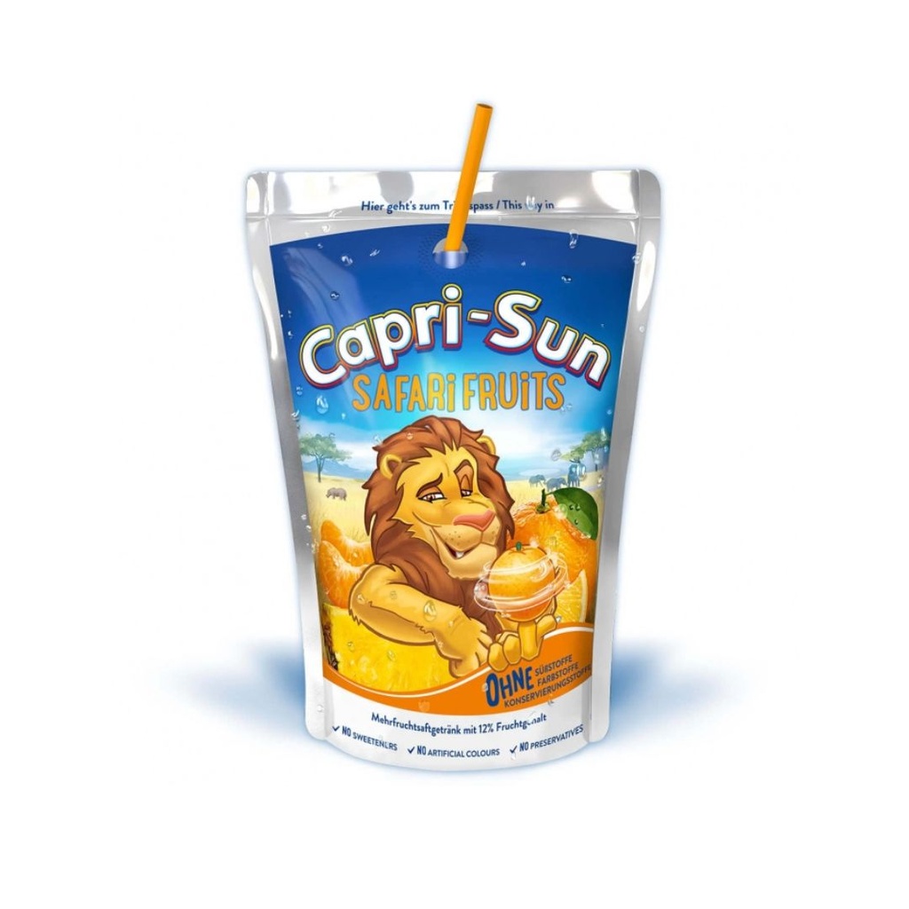 Напій Capri-Sun Safari Fruits 0,2л