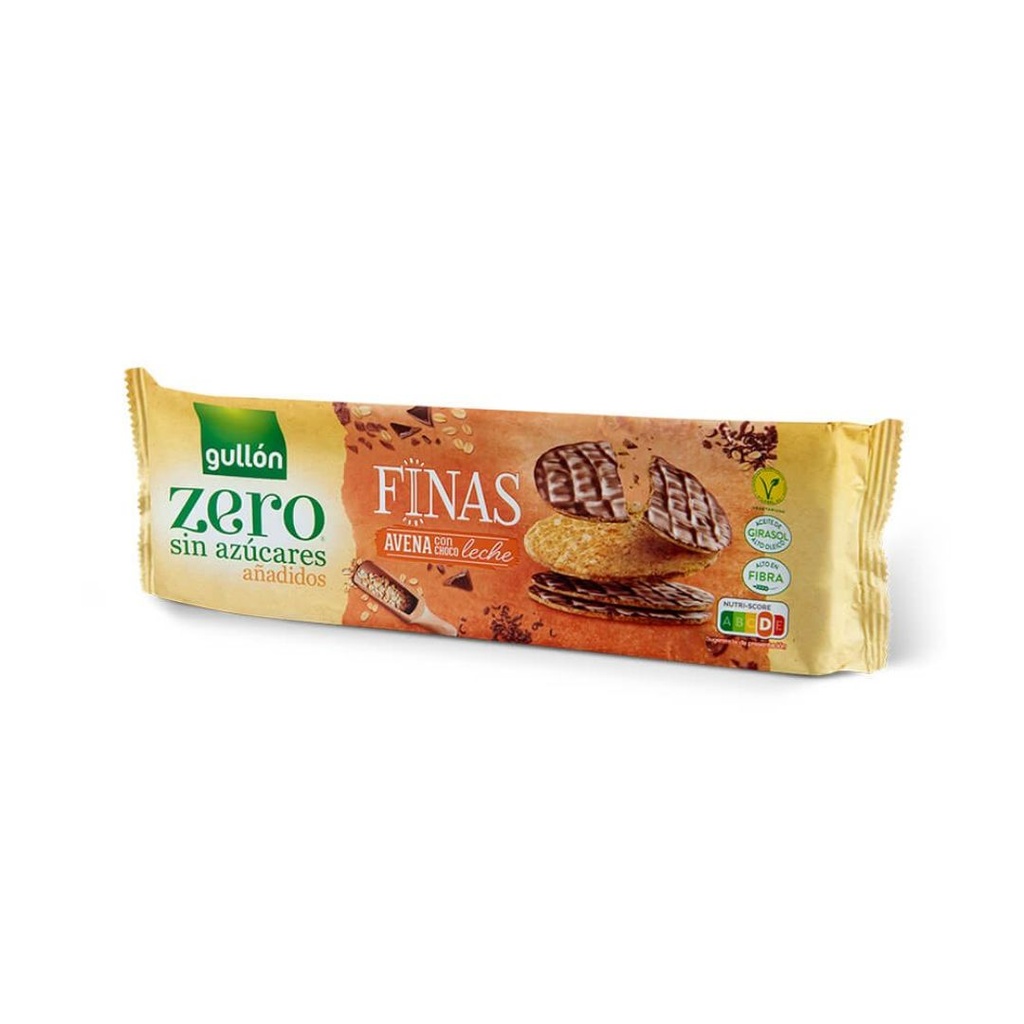 Печиво GULLON без цукру Finas вівсяне з молочним шоколадом, 150г, 12шт/ящ