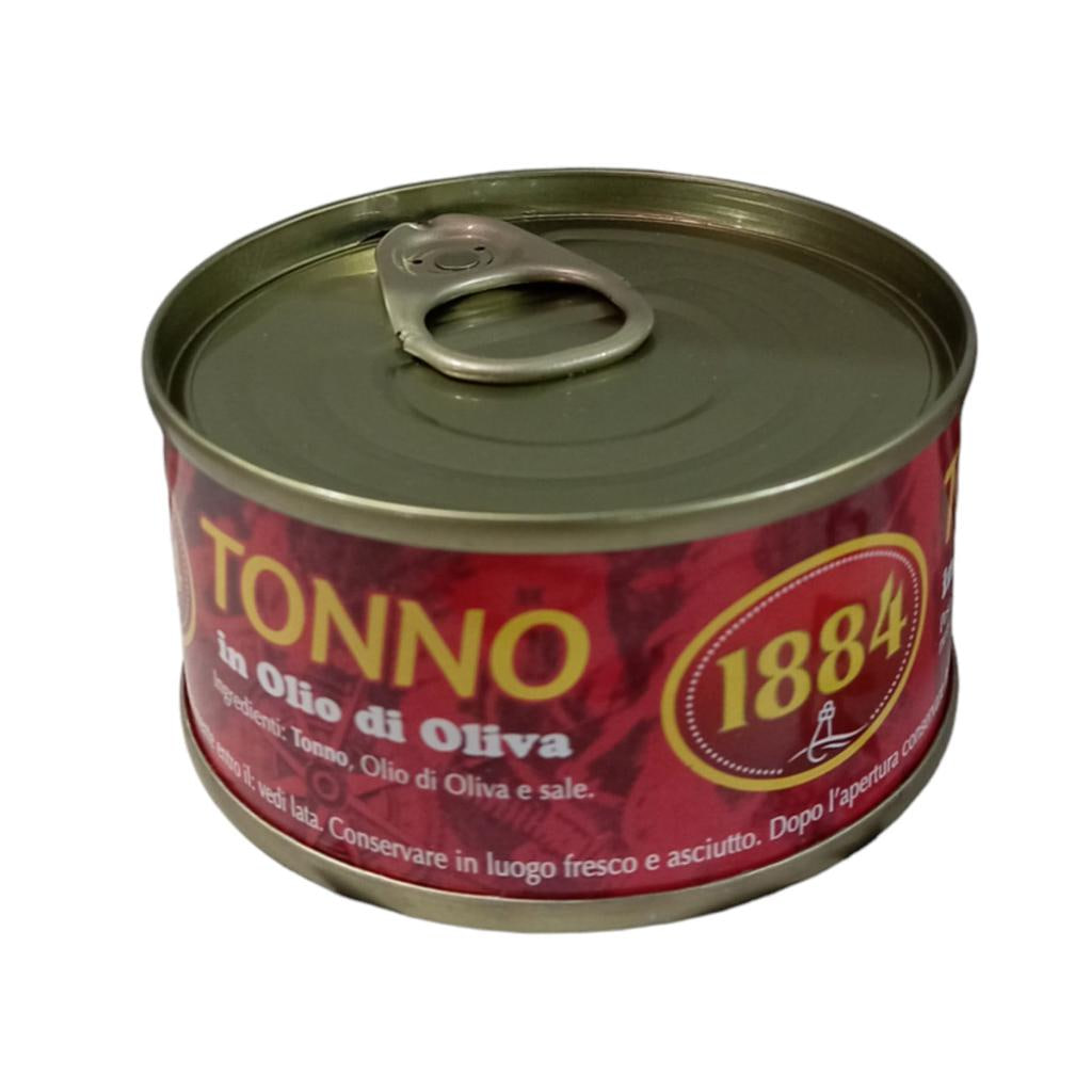 Тунець TONNO OLIVE OIL 1884, 80g 6шт/ящ