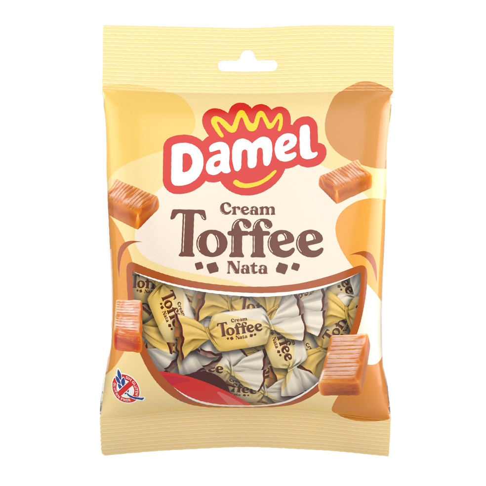 Цукерки Damel 120 Toffee cream, 12шт/ящ