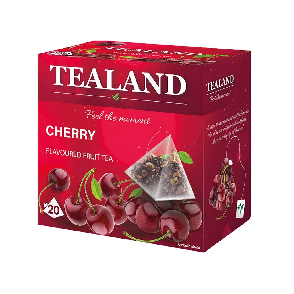 Чай фруктовий TEALAND CHERRY вишня в пірамідках 10 шт/ящ