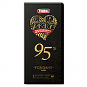 60 шоколад Torras Zero чорний 95% какао без цукру 100 г, 12/шт