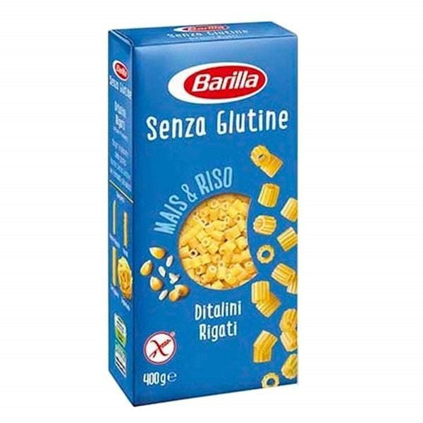 Макарони Barilla Ditalini rigati без глютену 400г, 14шт/ящ