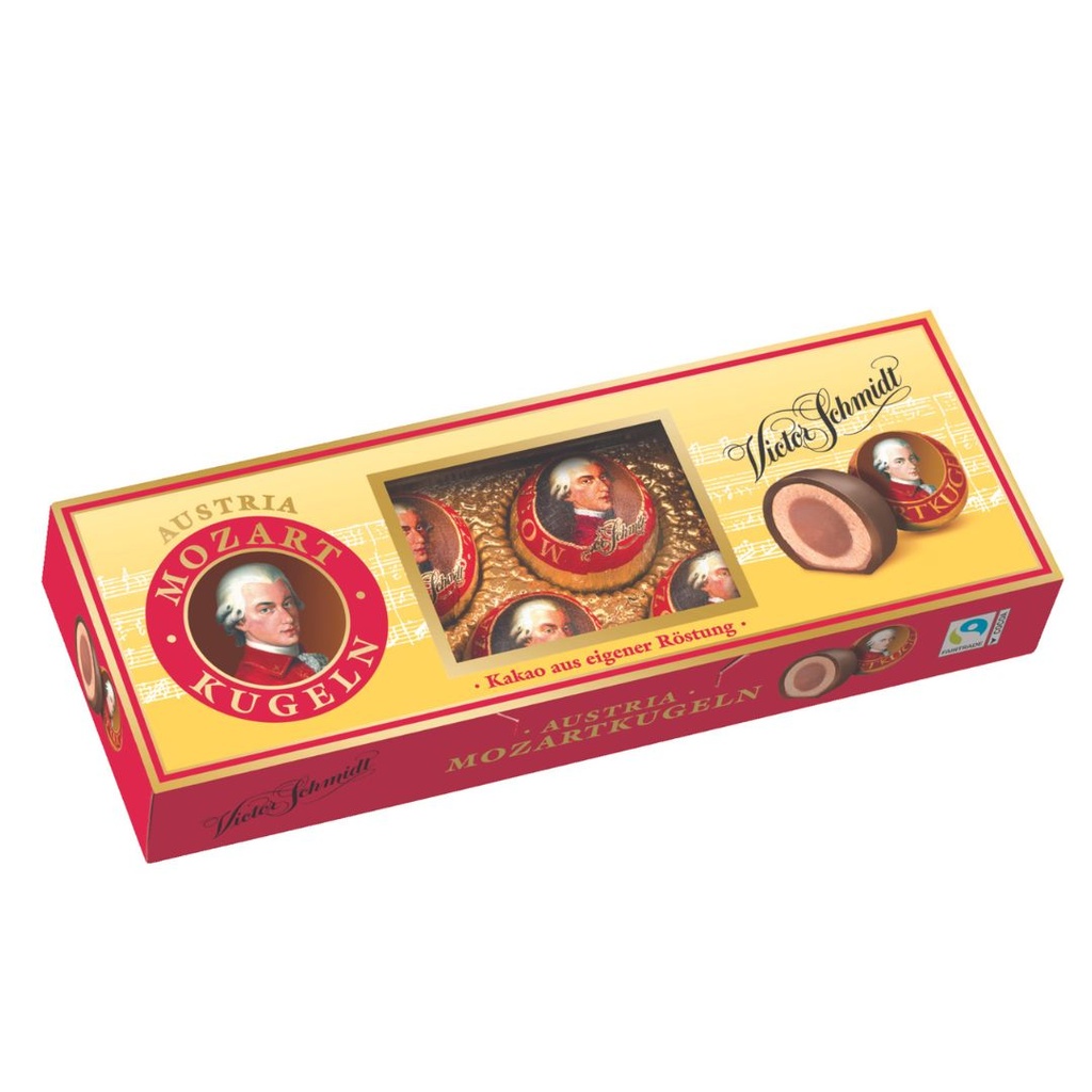 Цукерки Manner MOZART BALLS в картоні, 132г, 18 шт/ящ