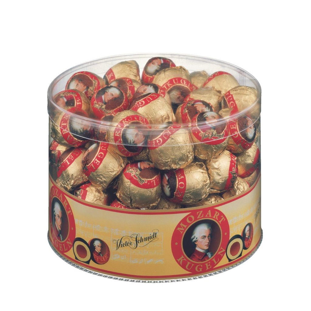 Цукерки Manner MOZART BALLS в пластиковій коробці, 825г, 2 шт/ящ