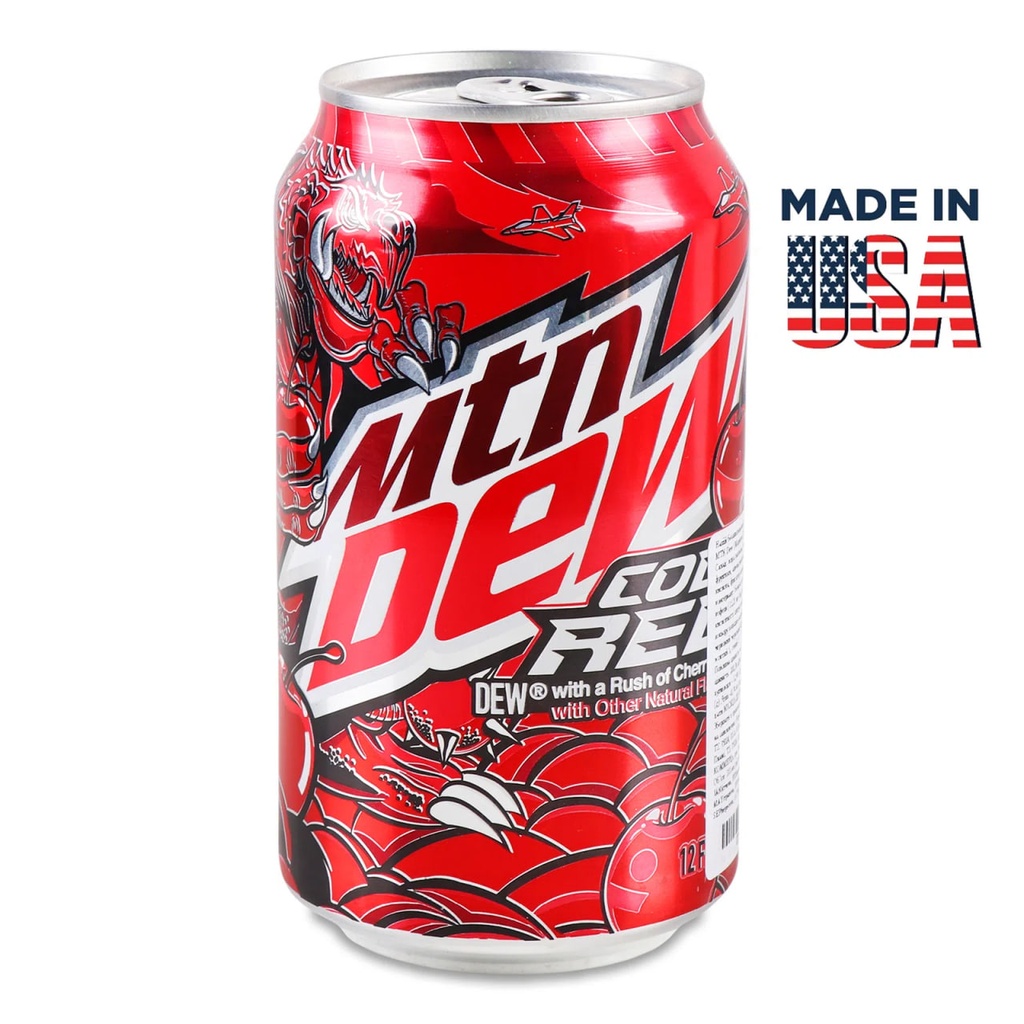 Напій газований Mountain Dew Red Code 355ml 12шт/ящ