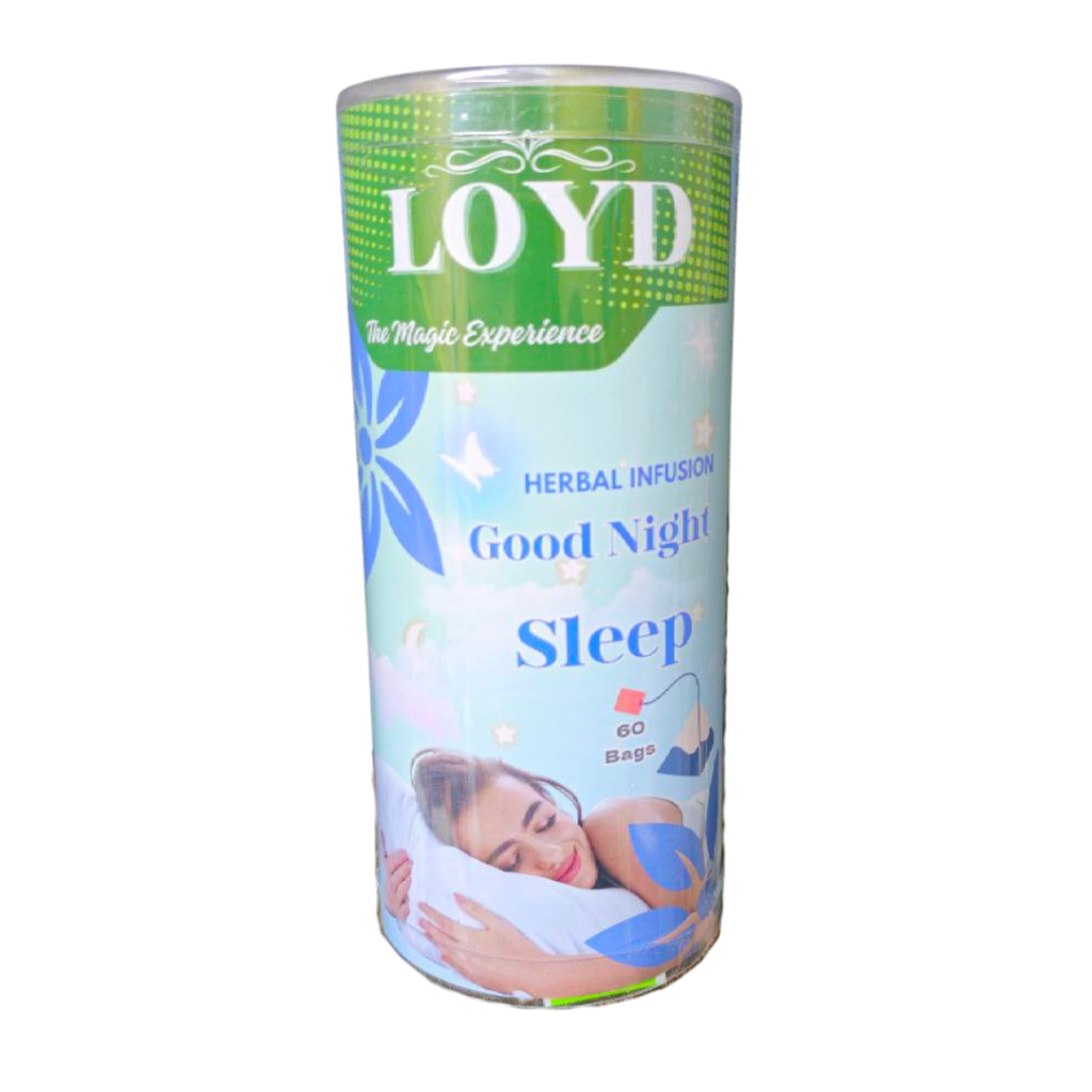 Чай трав'яний, Тубус LOYD GOOD NIGHT SLEEP (60 пірамідок)