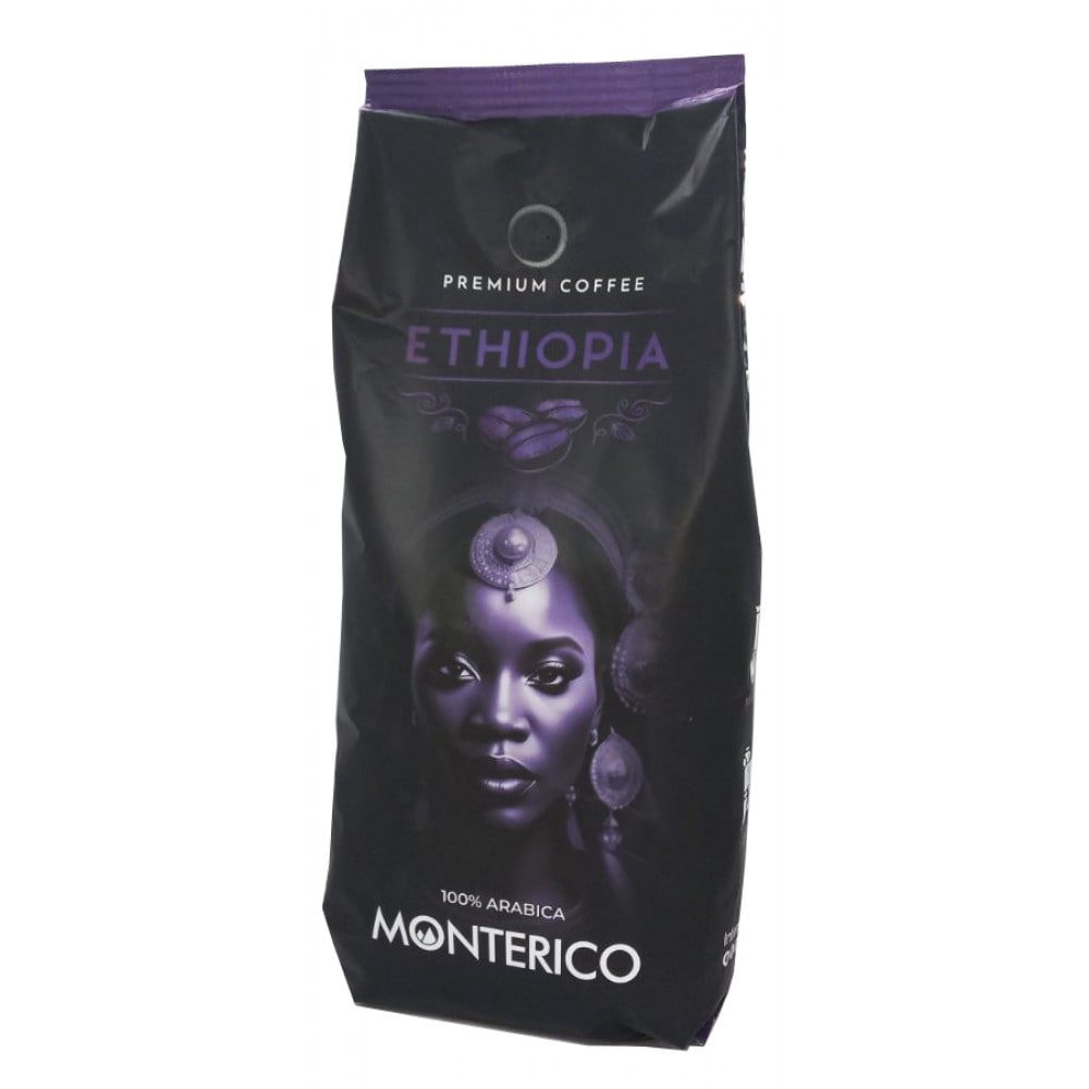 Кава Monterico Ethiopia 100 % Arabica 1кг,(зерно) 6 шт/ящ