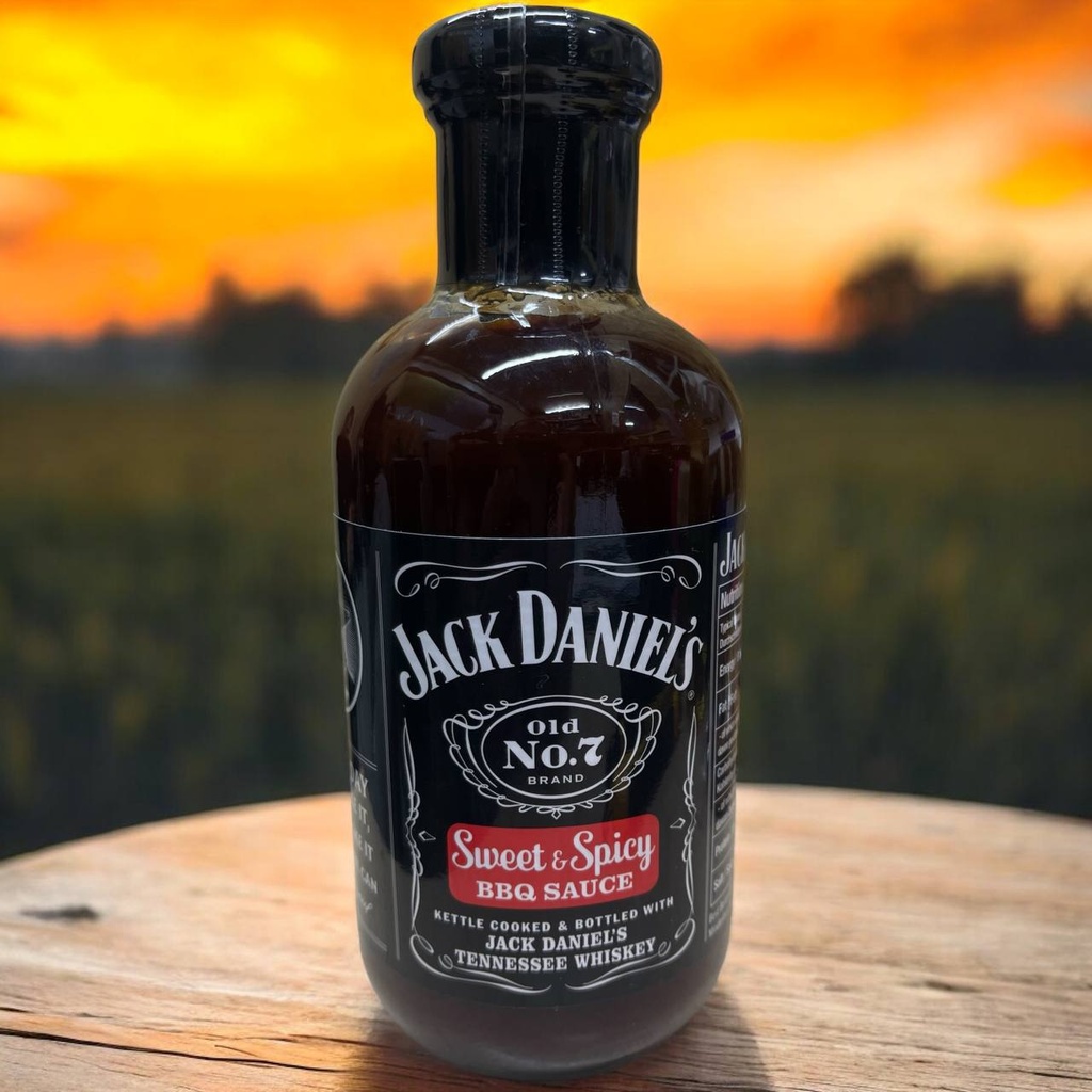 Соус Jack Daniel's Sweet & Spicy BBQ Sauce для барбекю гостро-солодкий 553 г, 6 шт/ящ