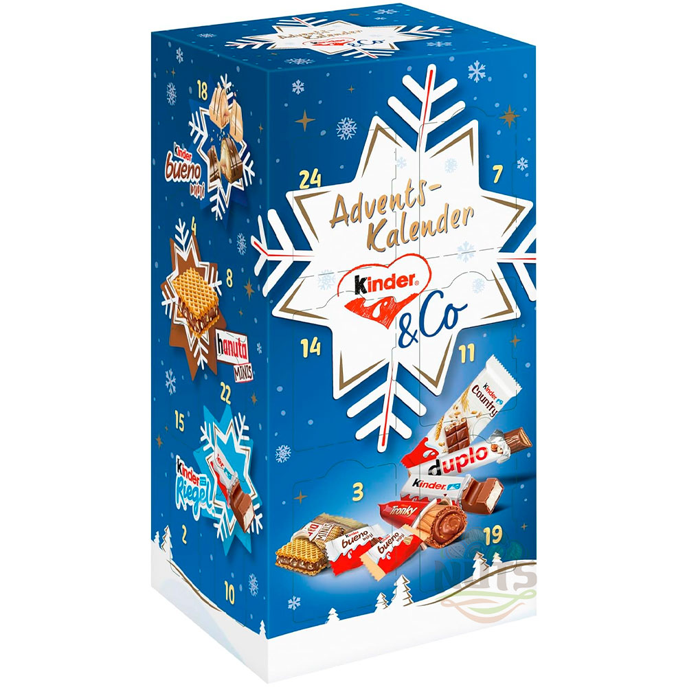 НР Цукерки Kinder & Co Advent Calendar, 295г, 6шт/ящ
