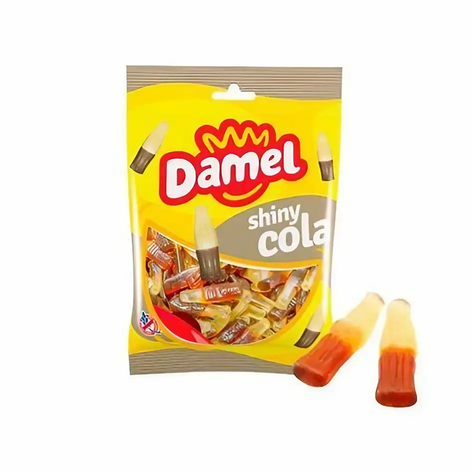 Жуйки Damel 80 г Shiny Cola bottle, 18шт/ящ