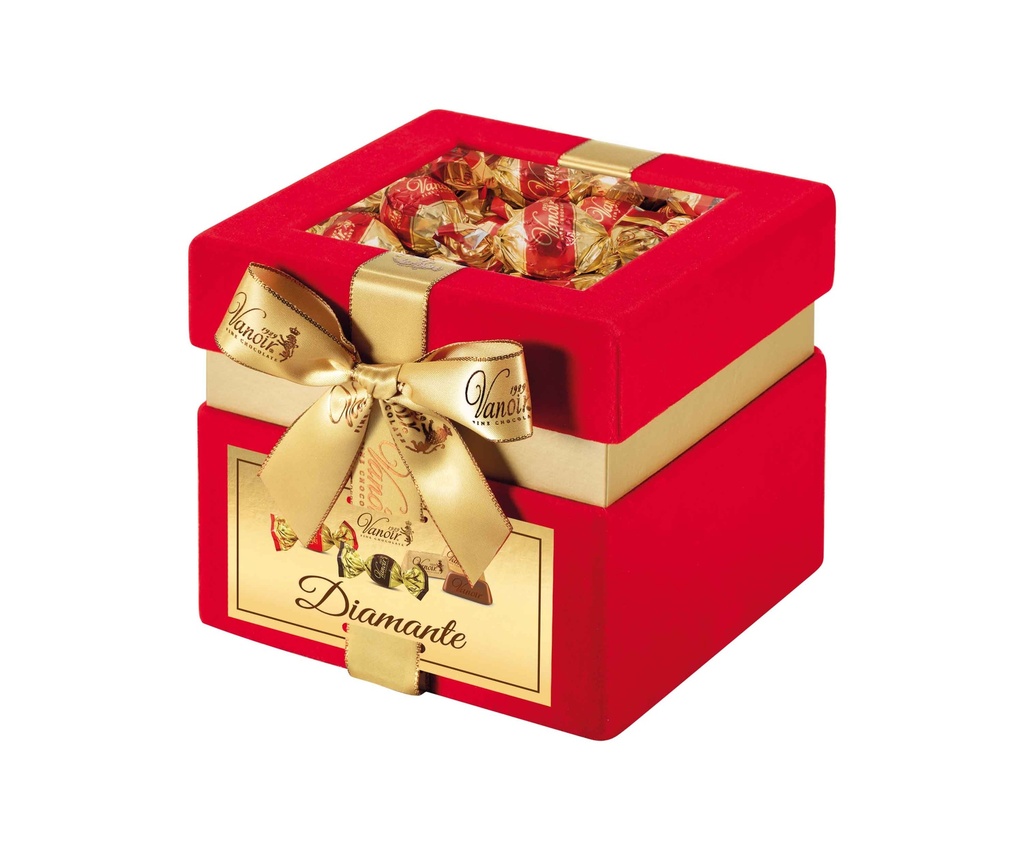 Цукерки шоколадні Mix Vanoir Diamante Оксамит, 380г, 48шт/ящ