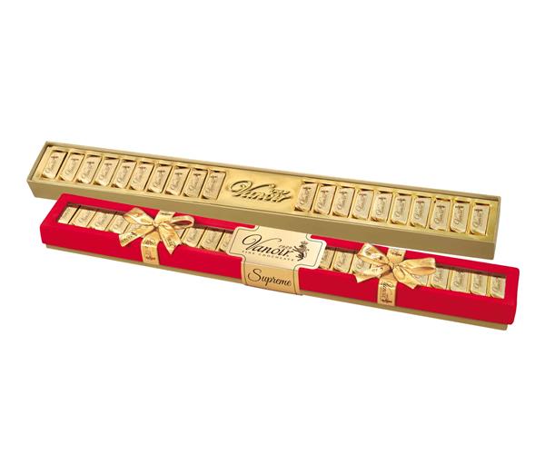 Цукерки шоколадні Vanoir Оксамит Stecca Supreme, 200г, 8шт/ящ