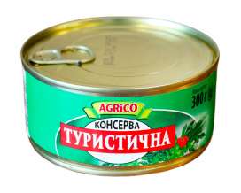 Консерва куряча туристична Agrico 300г, 6шт/ящ