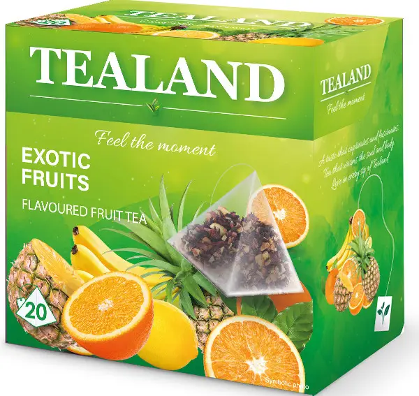 Чай фруктовий TEALAND EXOTIC FRUITS екзотична ягода в пірамідках 10 шт/ящ