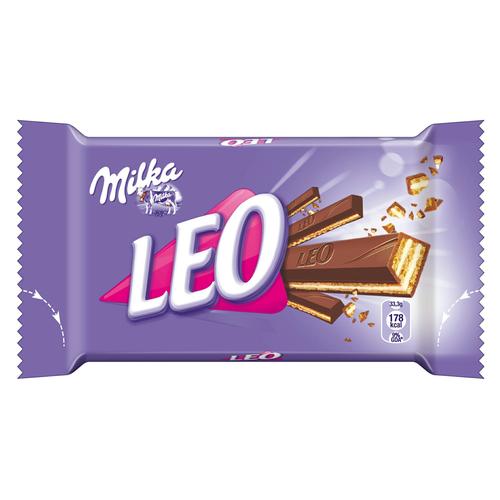 Milka lEO молочний шоколад 33.3г(32шт\уп)