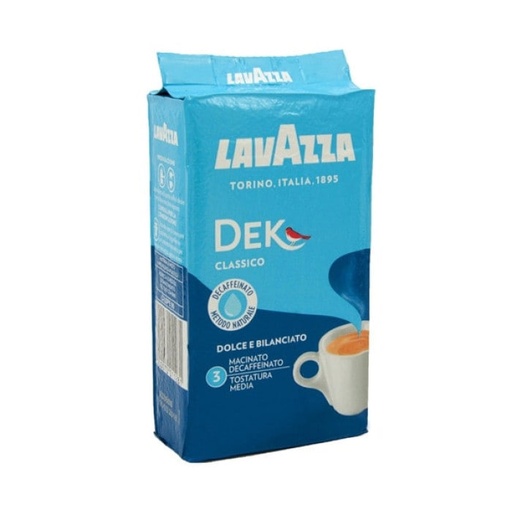 Кава без кофеїну Lavazza dek classico 250g мелена