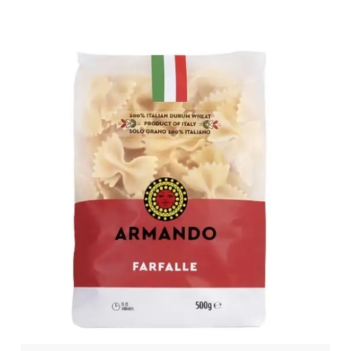 Макарони ARMANDO FARFALLE 500г, 12шт/ящ