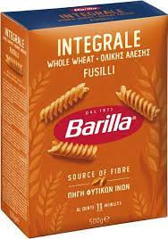 Макарони BARILLA Integrale FUSILLI, 500г, 12шт/ящ