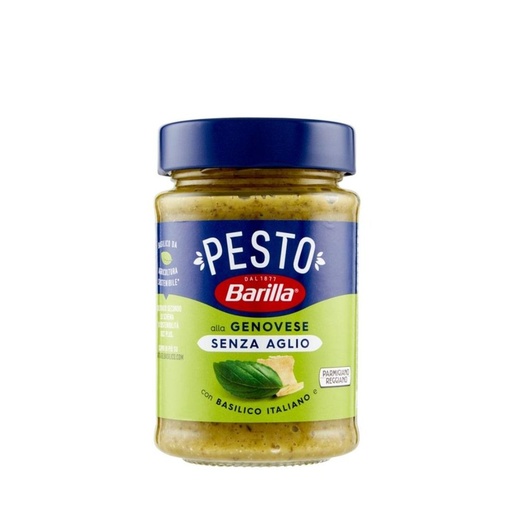 Соус Pesto BARILLA alla Genovese senza Aglio, 190г, 12шт/ящ