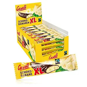 Суфле в шоколаді Casali Chocolate Bananas XL (блок 35шт) 770г, 6шт/ящ