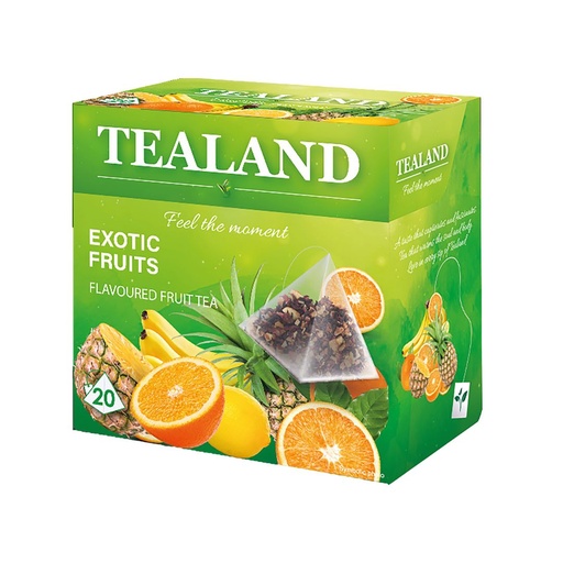 Чай фруктовий TEALAND EXOTIC FRUITS екзотична ягода в пірамідках 10 шт/ящ