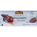 Хамон ARGAL Mini Jamon Serrano з підставкою та ножем в подарунковій упаковці 1 кг