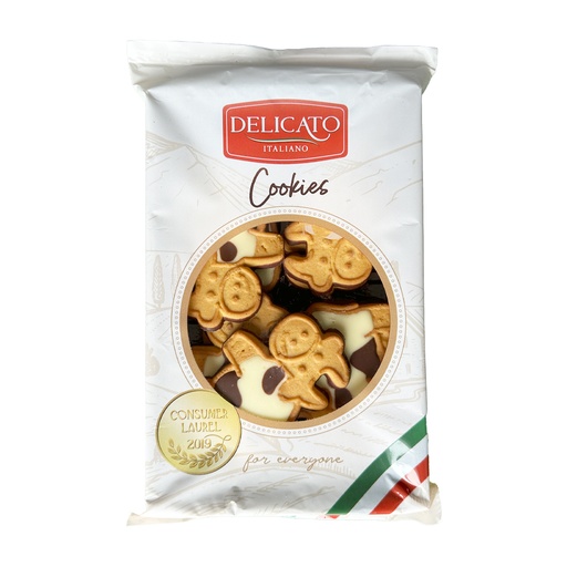 Печиво Delicato Italiano корівка, з кремом, 200г, 10шт/ящ