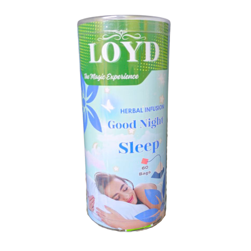 Чай трав'яний, Тубус LOYD GOOD NIGHT SLEEP (60 пірамідок)