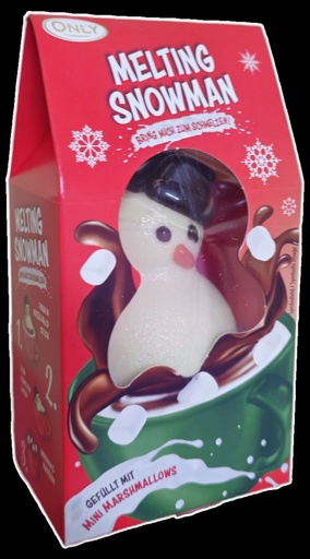 НР Фігурка з мол шок наповнений міні зефірками Melting Snowman, 75g, 12шт/ящ