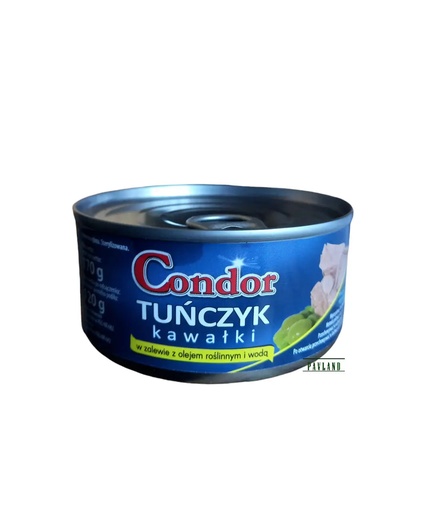 Тунець шматочками Condor 170г 48шт/ящ