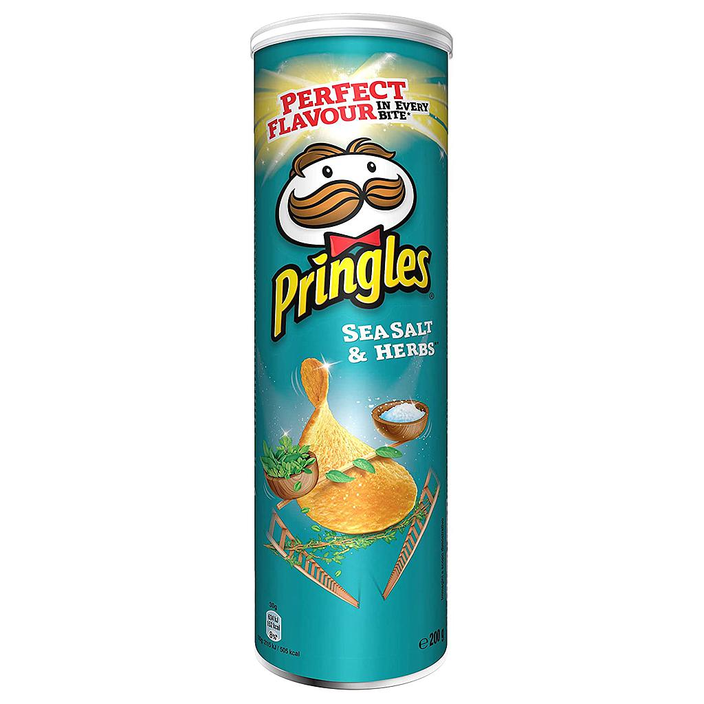 Pringles SEA SALT&amp;HERBS 200g