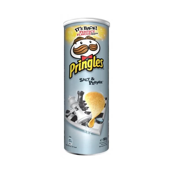 Чіпси Pringles SALT &amp; PEPPER 165g