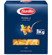 Макарони BARILLA 98 FUSILLI спіраль, 1кг, 12 шт/ящ 